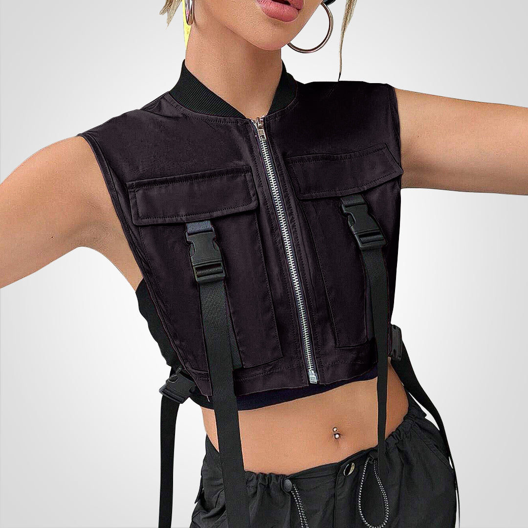 Levoire | Gilet Court Noir