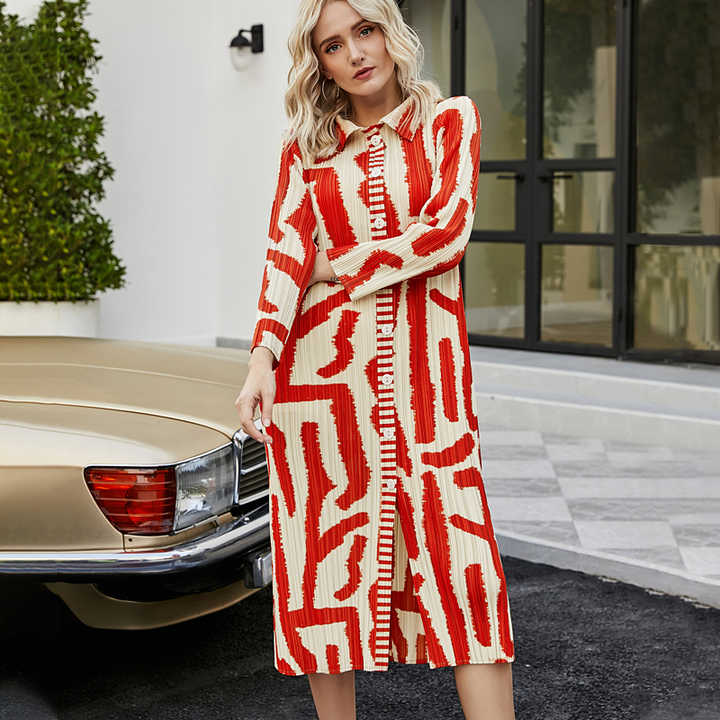 Levoire | Robe Élégante Avec Imprimé Stylé Pour Femmes