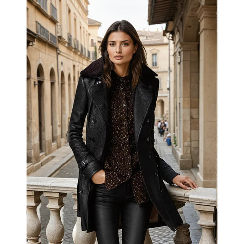 Levoire | Veste Longue Intemporelle Pour Femmes