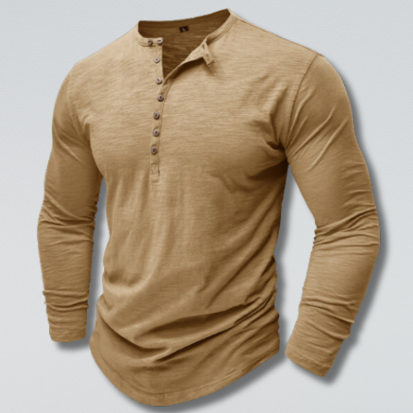 Levoire | Chemise À Manches Longues Khaki
