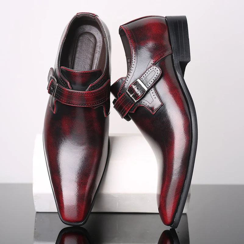 Levoire | Prestige Oxford bottes Harlan Veneziano rouge