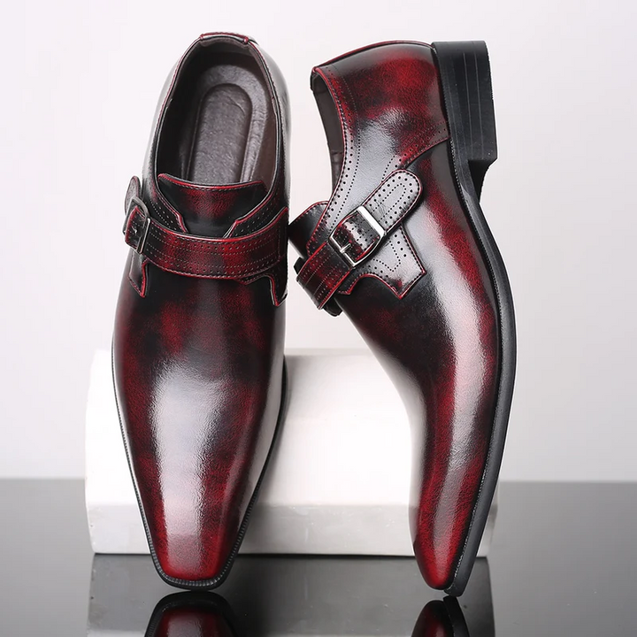 Levoire | Prestige Oxford bottes Harlan Veneziano rouge