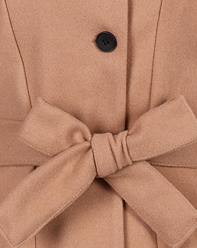 Levoire Langer Manteau Femme Avec Boutonnière Devant Et Ceinture