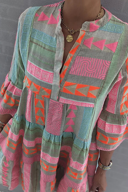 Levoire | Robe Mi-Longue À Manches Longues Pour Femme À Coupe Décontractée