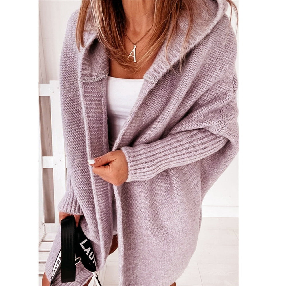 Levoire | Pull À Cardigan Confortable Et Chaud En Grande Taille Pour L'Automne Lila