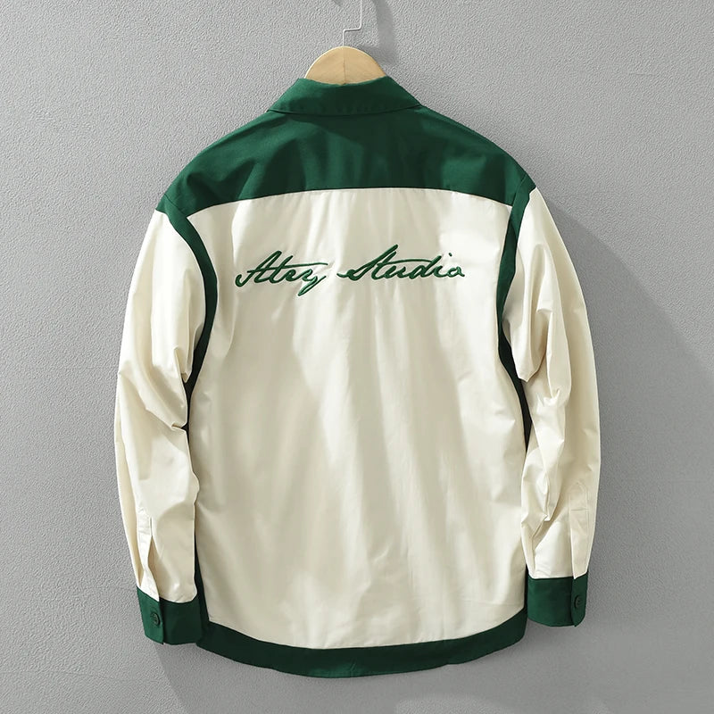 Levoire | Chemise En Patchwork Decontractee Elegant Hommes