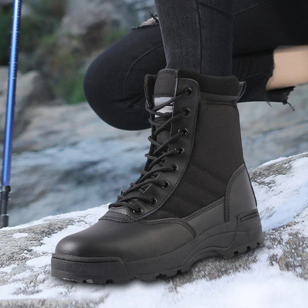 Levoire | Chaussures De Travail Décontractées En Toile Pour Hommes Noir