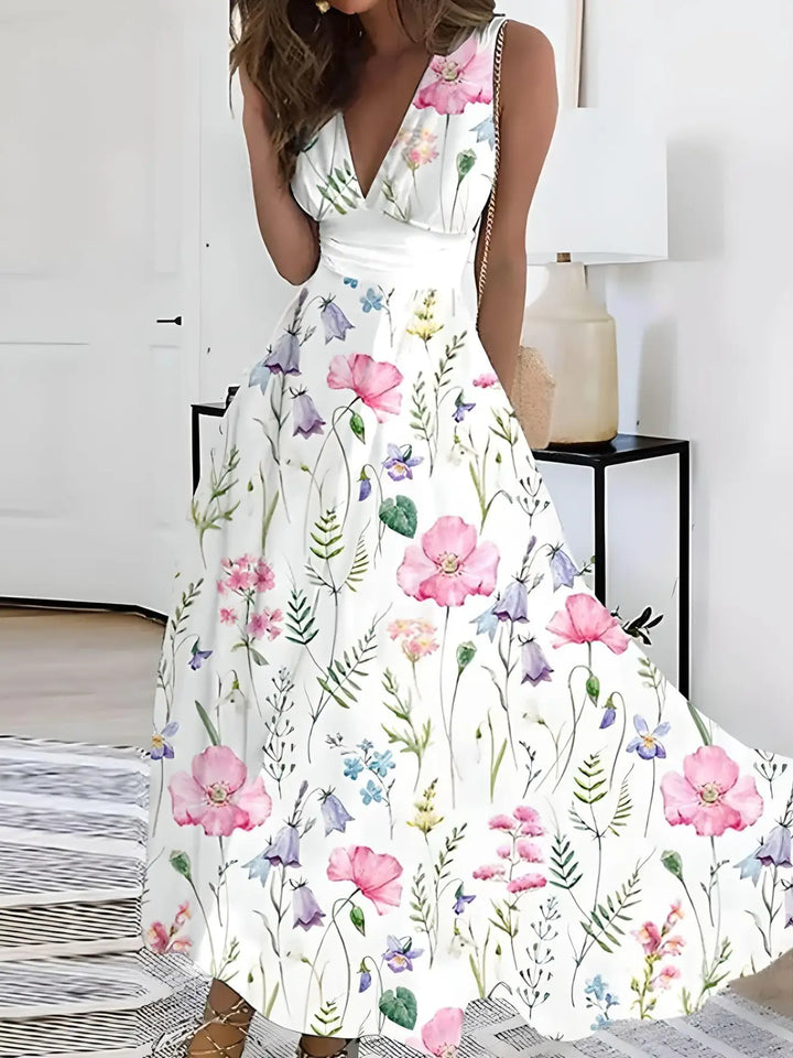 Levoire | Gilet métallique chic Fleur rose
