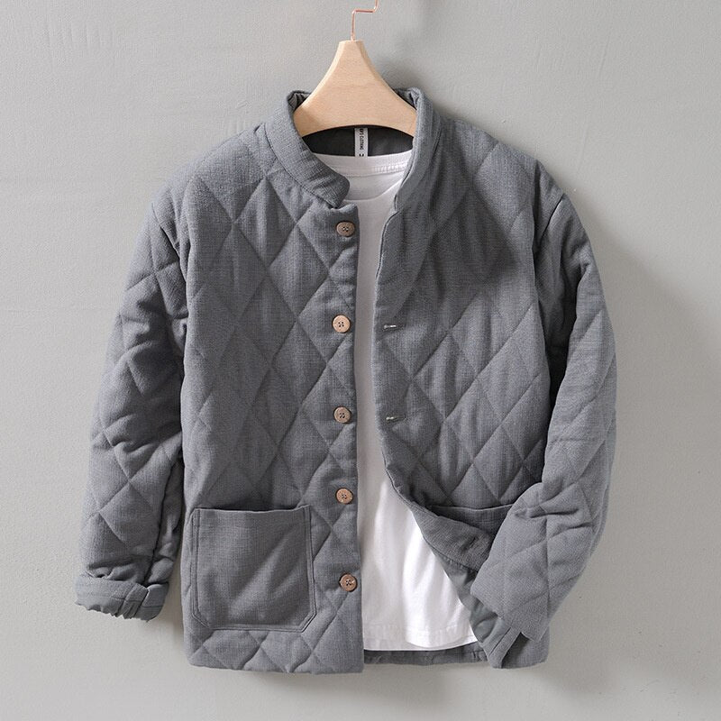 Levoire | Veste Pour Hommes Rembourrée Gris