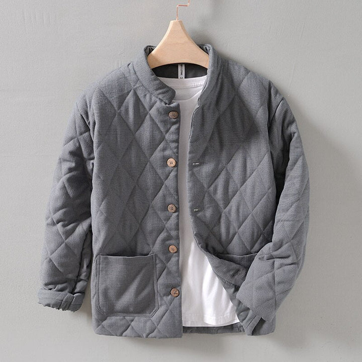 Levoire | Veste Pour Hommes Rembourrée Gris