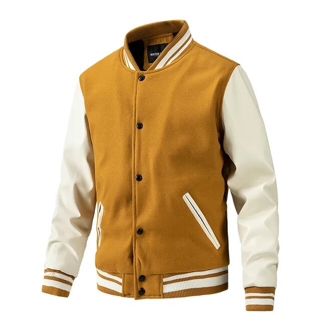 Levoire | Veste avec Design Minimaliste et Matériaux de Qualité pour Toutes les Saisons Jaune