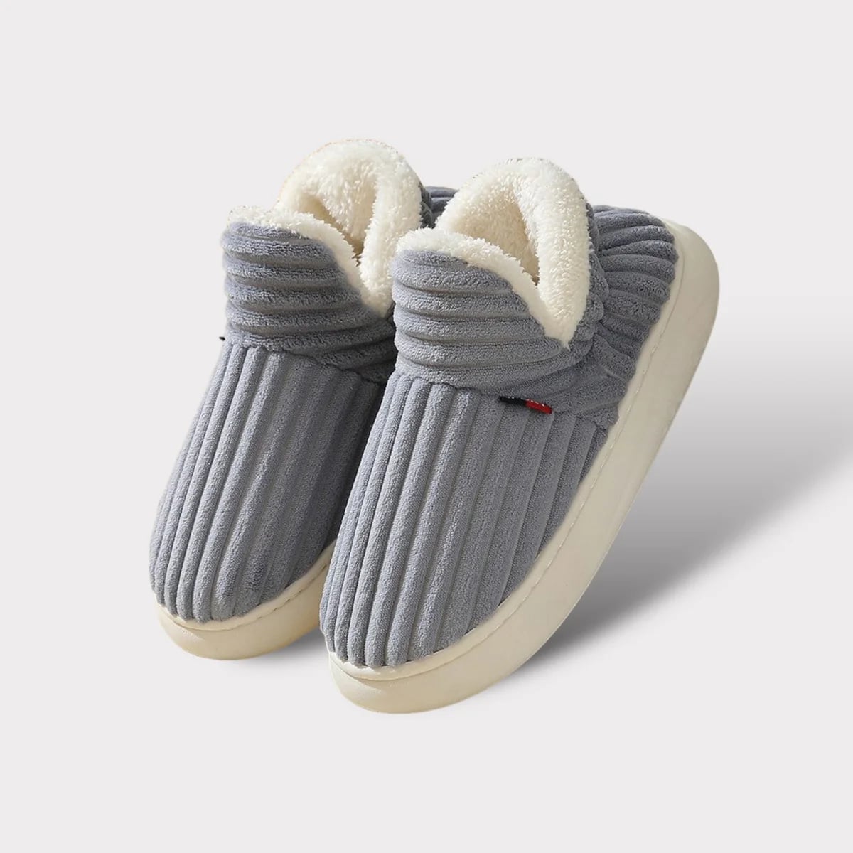 Levoire | Chaussons De Luxe Confortables Pour Femmes Gris