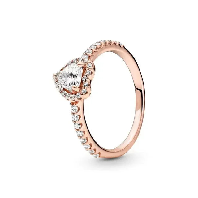 Levoire | Bague De Fiançailles En Forme De Cœur Helle Blonde