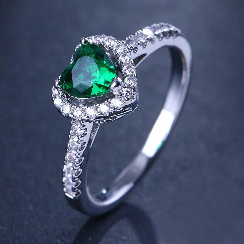 Levoire | Bague De Fiançailles En Forme De Cœur