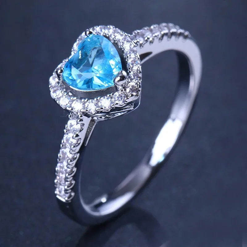 Levoire | Bague De Fiançailles En Forme De Cœur