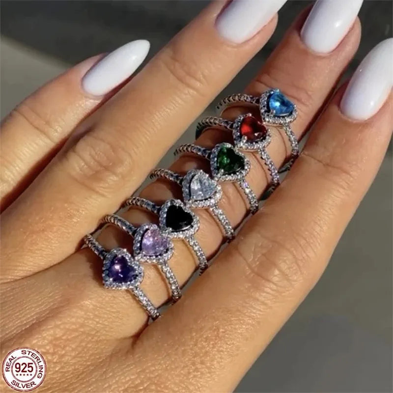 Levoire | Bague De Fiançailles En Forme De Cœur