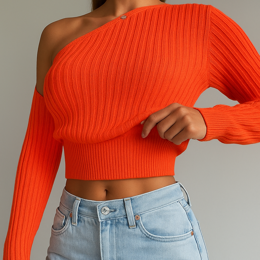 Levoire | Haut Sans Epaules Elegant Et Confortable Femmes Rouge