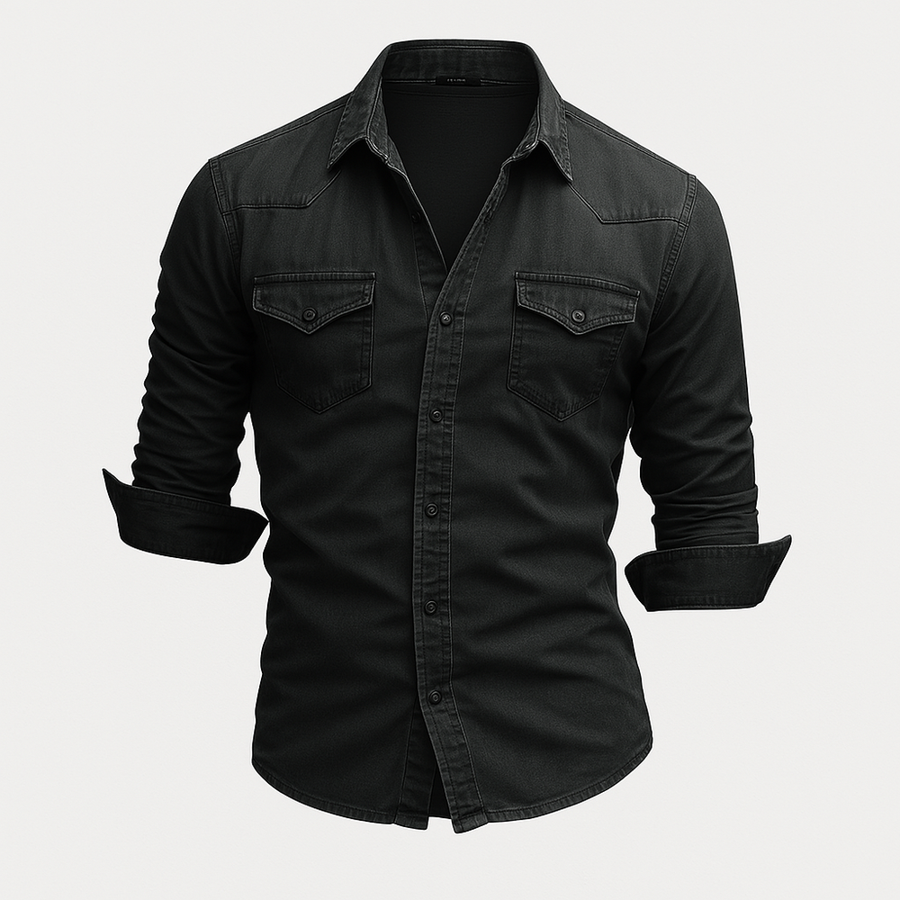 Levoire | Chemise Denim Décontractée Homme