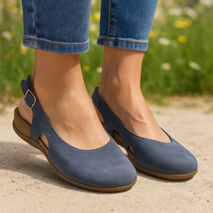 Levoire | Sandales de confort rembourrées pour femmes Bleu