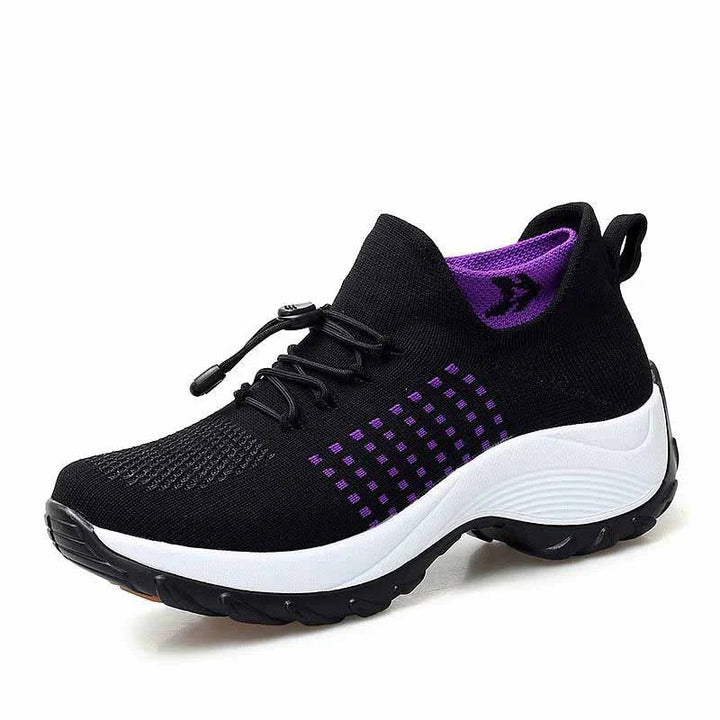 Levoire | Chaussures De Marche Pour Femmes - Orthopédiques Noir violet