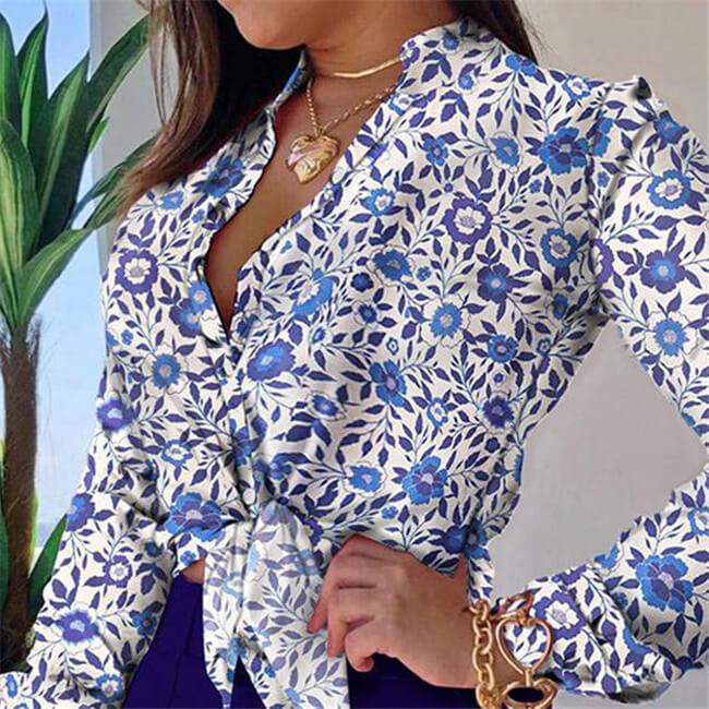 Levoire | t-shirt à manches longues avec motif floral