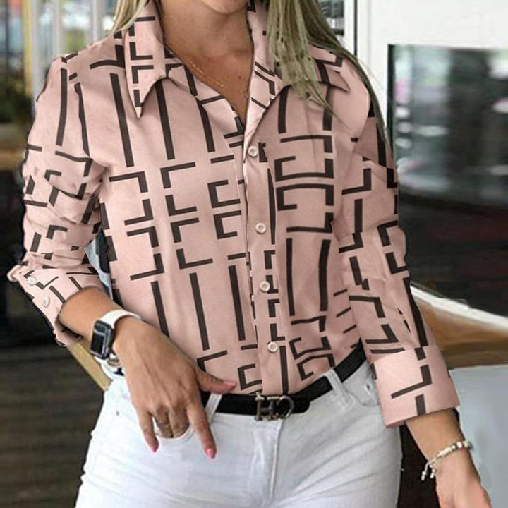 Levoire | t-shirt à manches longues avec imprimé graphique Rose