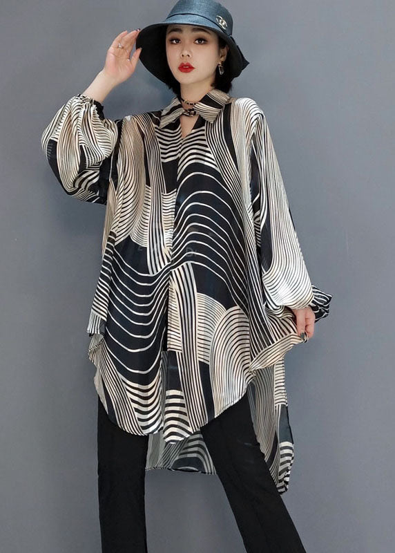 Levoire | Chemise en chiffon rayée