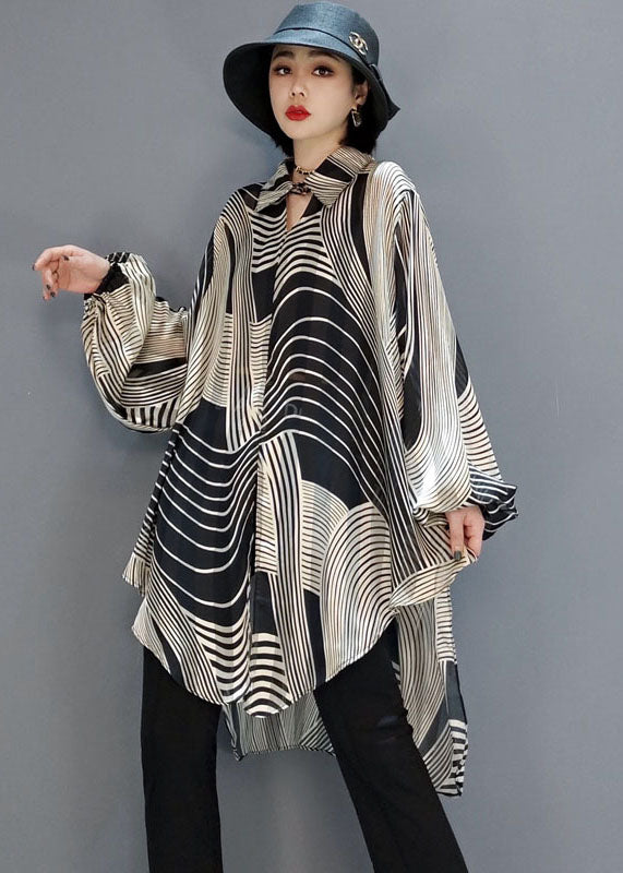 Levoire | Chemise en chiffon rayée