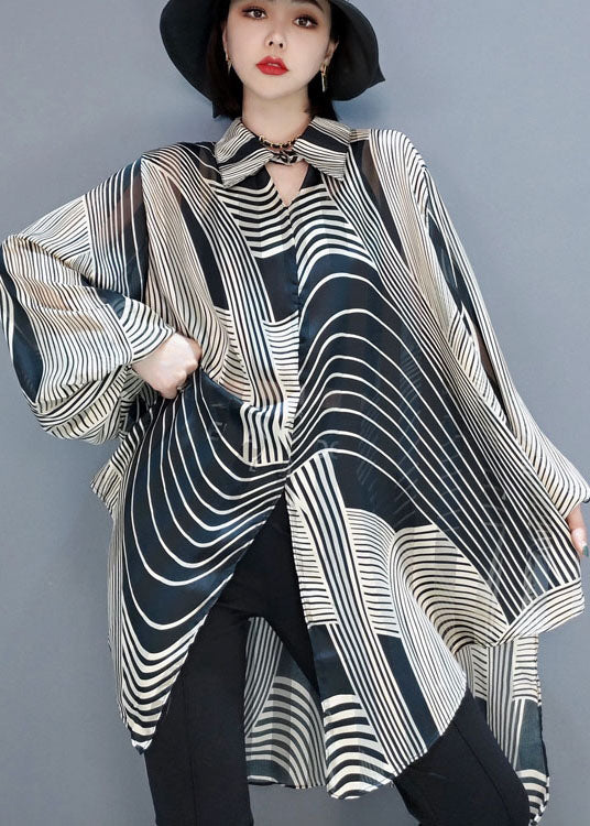 Levoire | Chemise en chiffon rayée