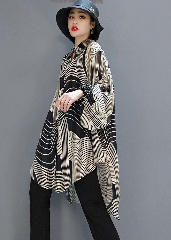 Levoire | Chemise en chiffon rayée