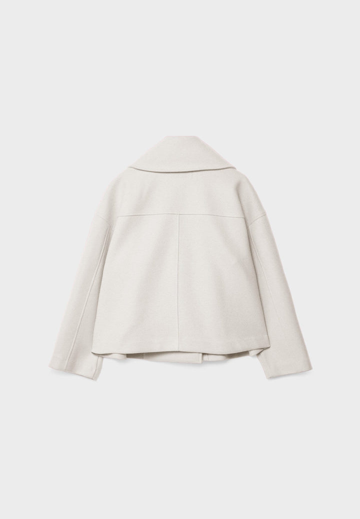 Levoire | Chic Court Veste Double Boutonnage