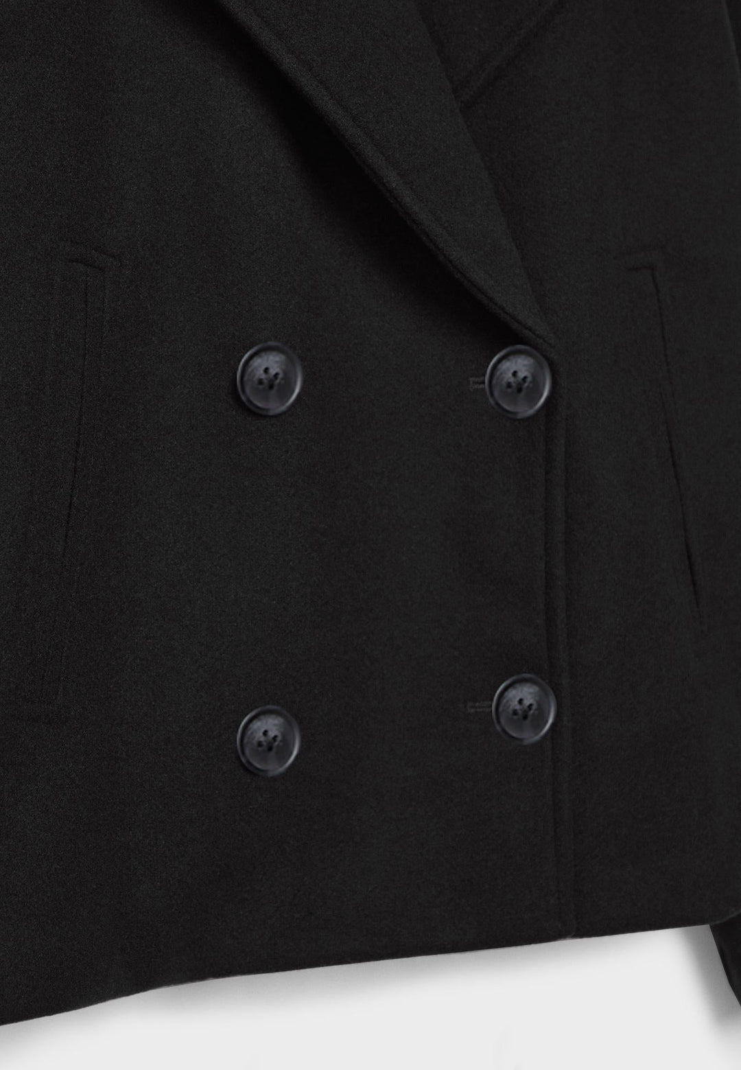 Levoire | Chic Court Veste Double Boutonnage