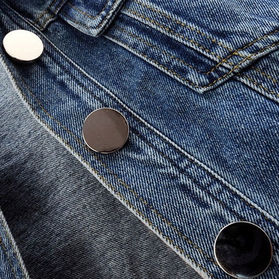 Levoire | Veste Jean Court Femme Avec Détails Classiques