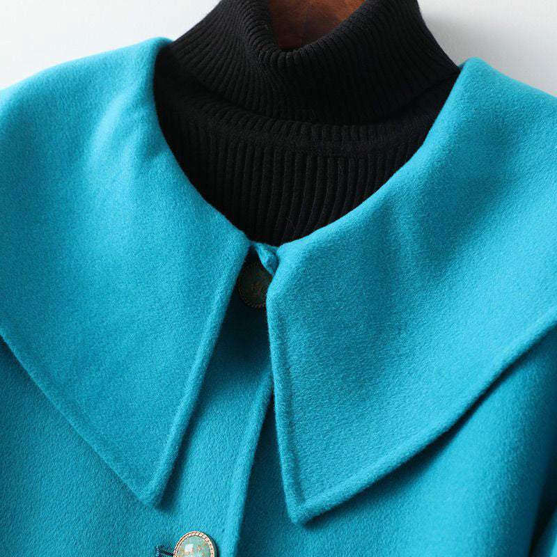Levoire | Printemps Mi-Long Veste En Laine Réversible