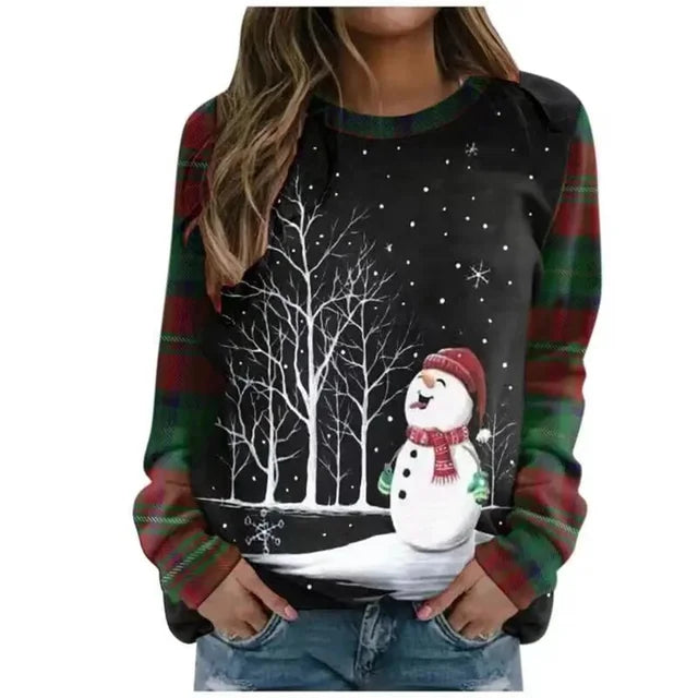 Levoire | hauts de femme imprimés de Noël Style 1