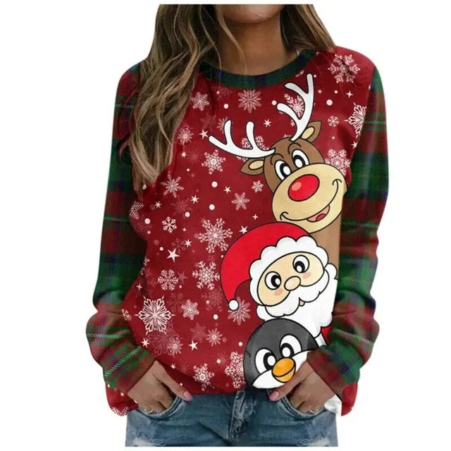 Levoire | hauts de femme imprimés de Noël Stil 3