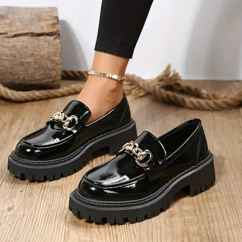 Levoire | Mocassins, Slip On, Chaîne Décor, Chaussures Femme, Chaussures À Plateforme