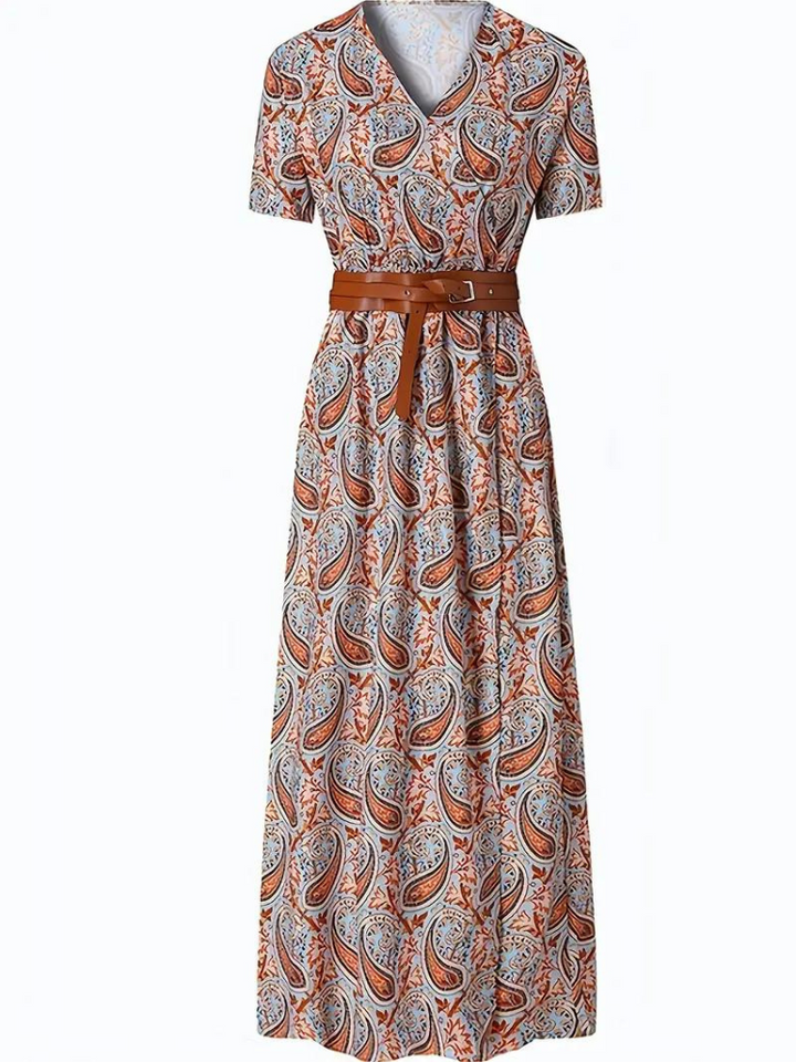 Levoire | Maxi Robe Imprimée Robe Boho Pour L'Été