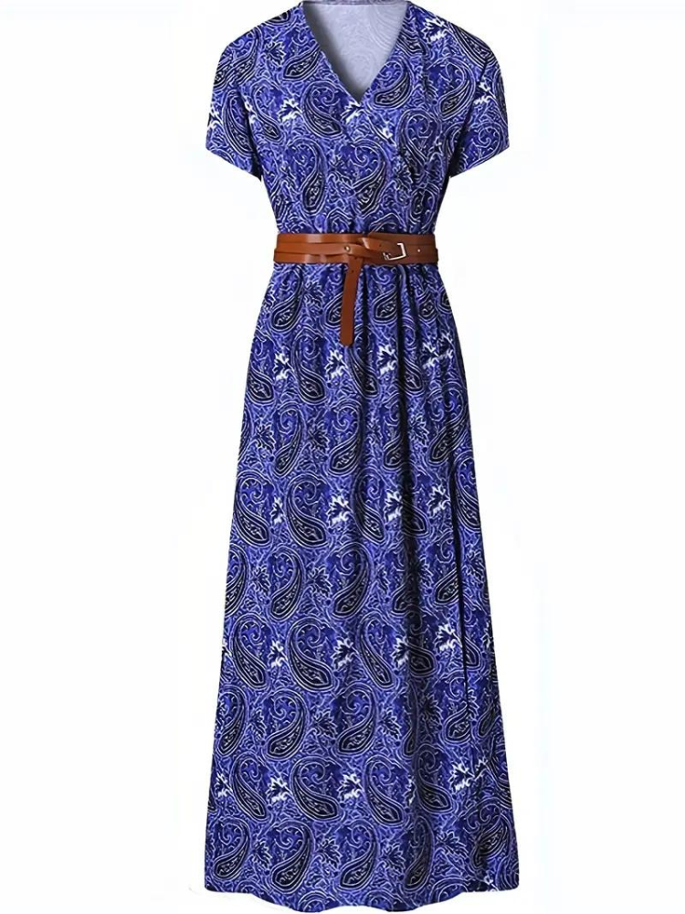 Levoire | Maxi Robe Imprimée Robe Boho Pour L'Été