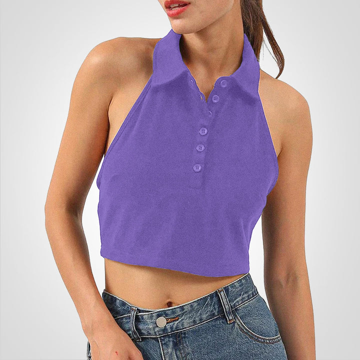 Levoire | Polo Top Ouvert Court Liila