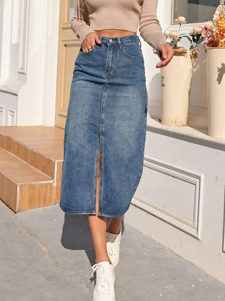 Levoire | Robe En Jean Longue