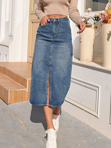 Levoire | Robe En Jean Longue