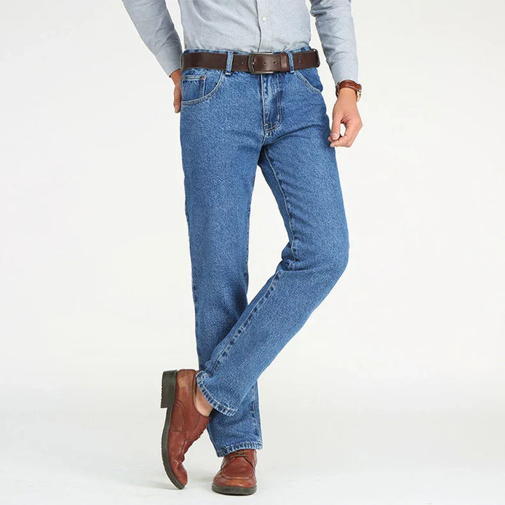 Levoire | Pantalons En Denim Pour Hommes Classiques Bleu