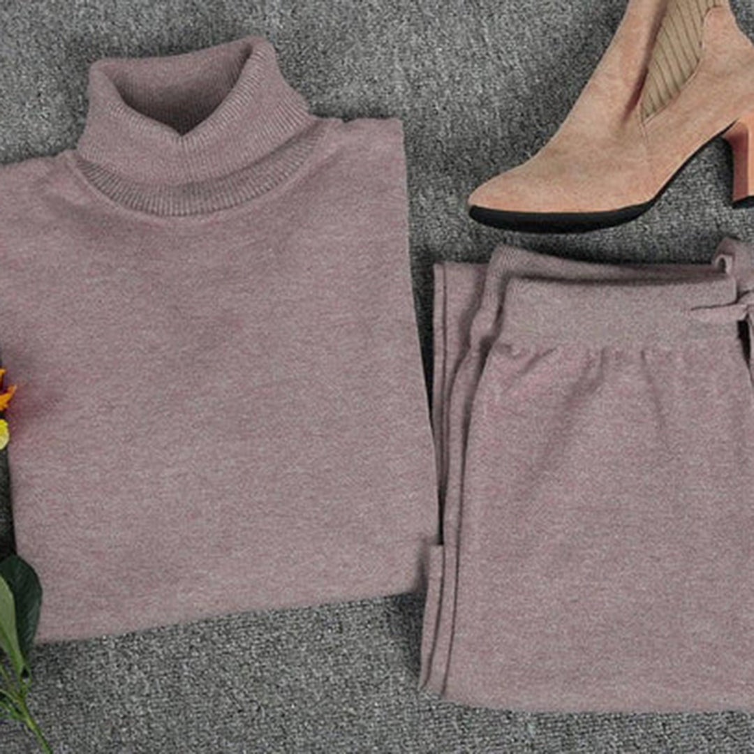 Levoire | Ensemble De Pull À Col Montant Pour Femmes