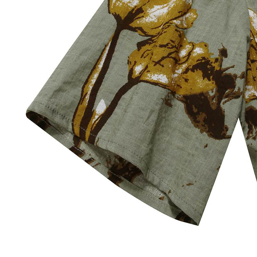 Levoire | Robe longue avec fleurs en look vintage