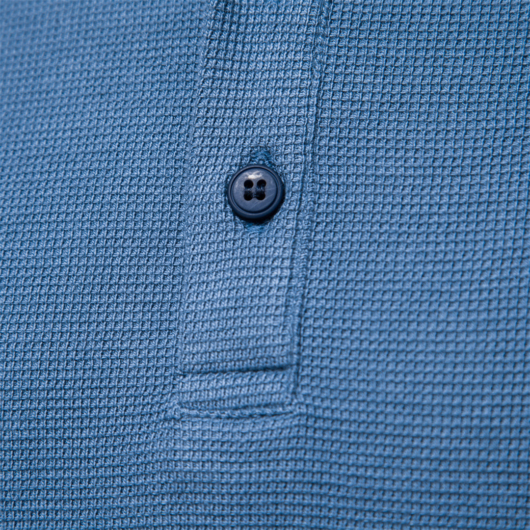 Levoire | Rento Col Rond Chemise À Manches Longues Et Patte De Boutonnage