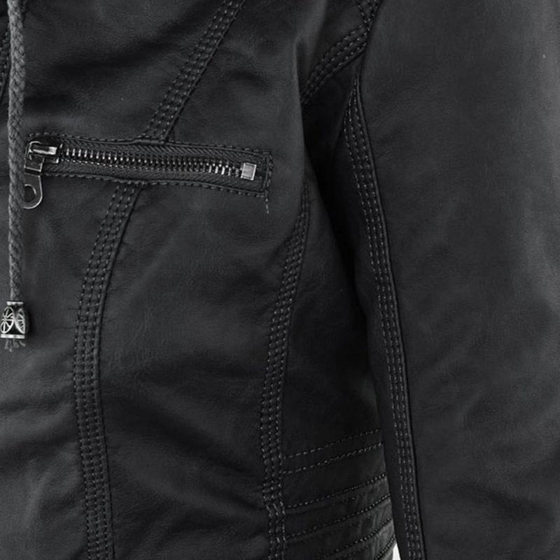 Levoire | Veste En Cuir Au Design Intemporel