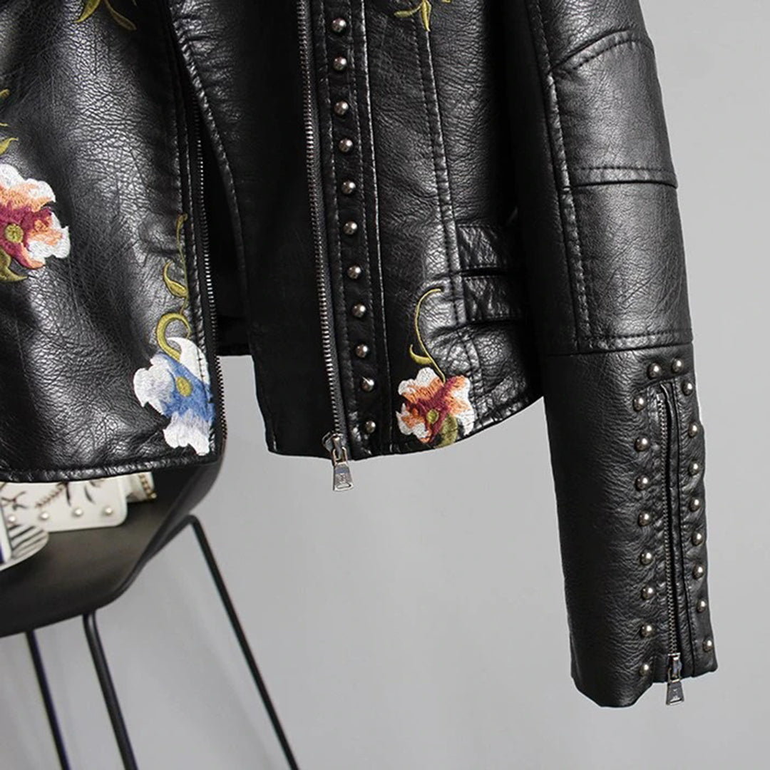 Levoire | Veste À Manches Longues Confortable Avec Plis Et Fermeture Éclair