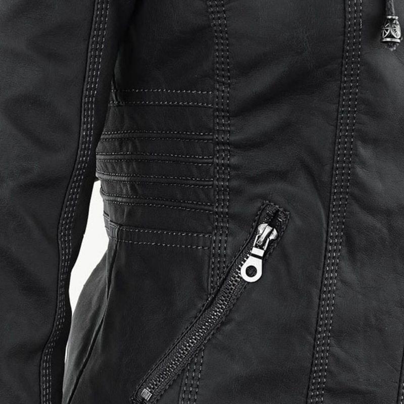 Levoire | Veste En Cuir Au Design Intemporel