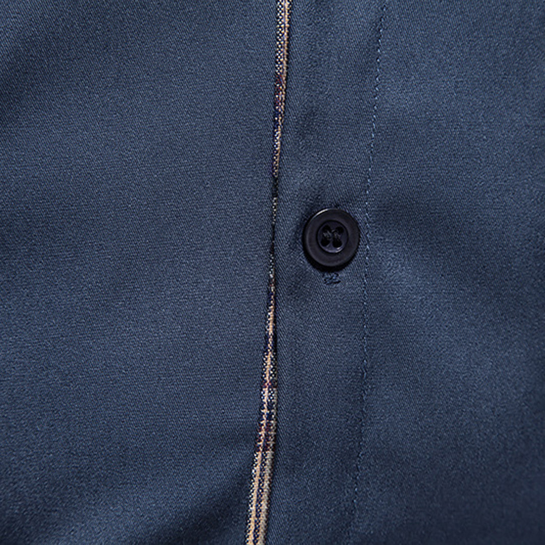 Levoire | Chemise À Manches Longues Rentoj Avec Poches Et Liste De Boutons